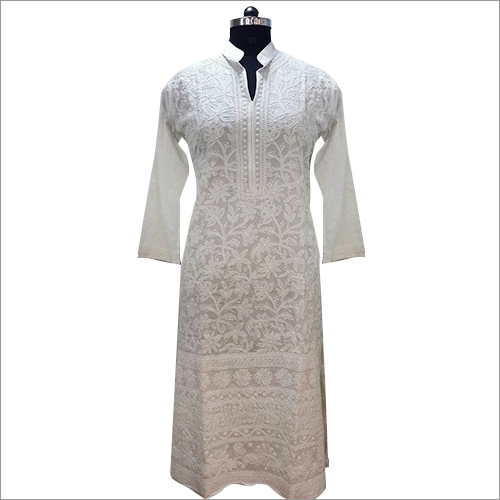 Ladies Chikankari Long Suit