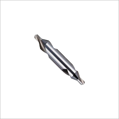 HSS Center Drill - High Speed Steel 3-10 mm Size Silver Color | Robust Design Cutting Accuracy 0.1 mm Hardness 62-64 HRC