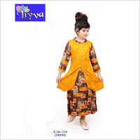 Kids Fancy Long Kurti