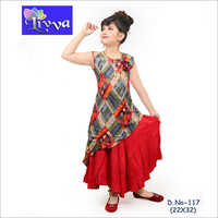 Kids Fancy Printed Kurti