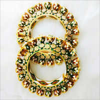 Fashion Ladies Beaded Lac Bangle