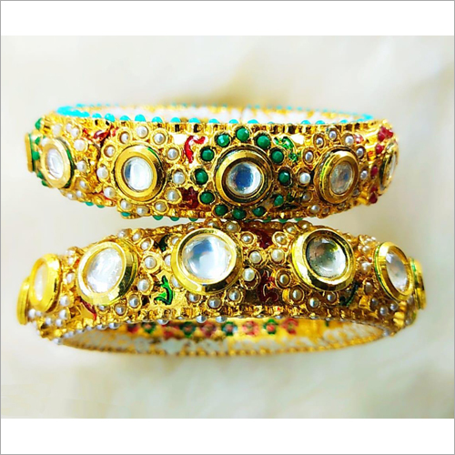 Fashion Ladies Antique Beaded Bangles