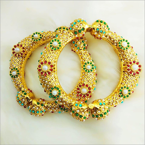 Ladies Multi Gemstone Beaded Bangle Gender: Women