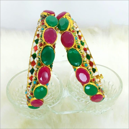 Fashion Ladies Stone Studded Partyware Bangles