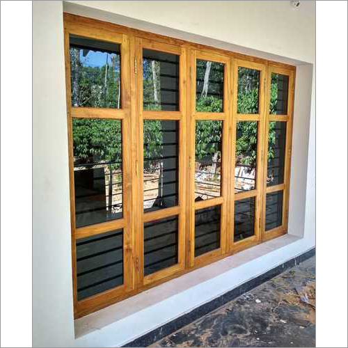 Teak Wood Window Application: Kitchen