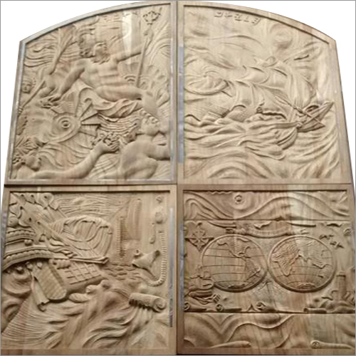 Designer Teak Wood Door