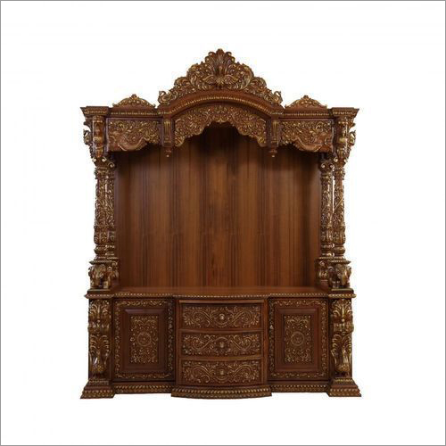 Antique Teak Wooden Temple