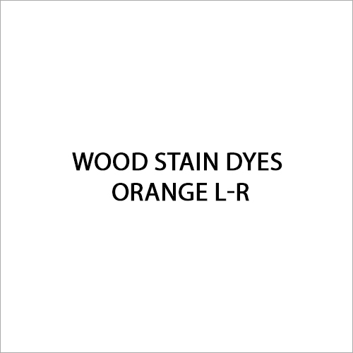 Orange L-R Wood Stain Dyes