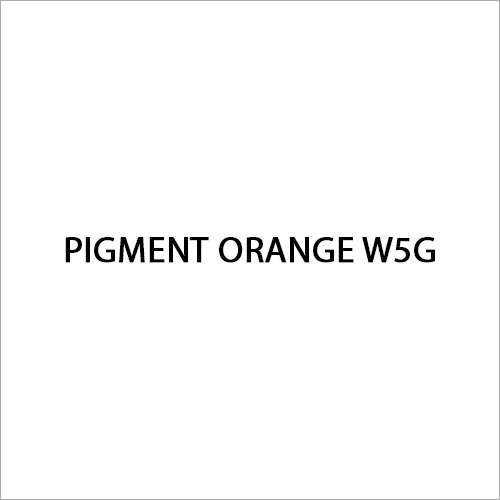Pigment Orange W5G