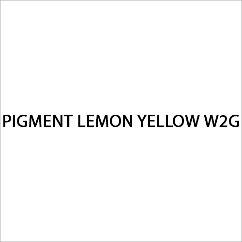 Pigment Lemon Yellow W2G
