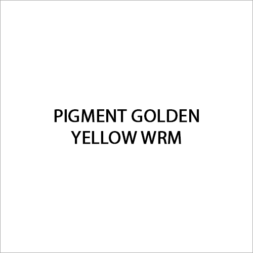 Pigment Golden Yellow WRM - Powder, Golden Yellow, Heat Stability 250Â°C | Vibrant Color, High Opacity, Excellent Dispersion, Durable