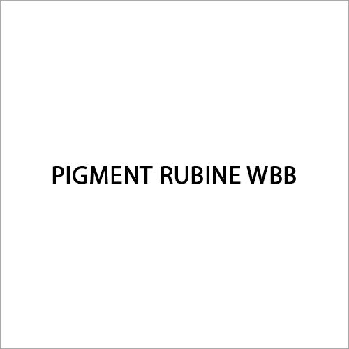 Pigment Rubine WBB