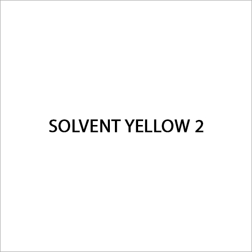 Solvent Yellow 2 Dye