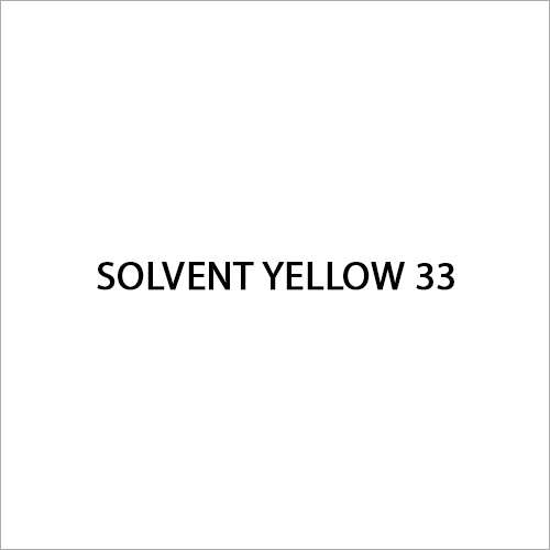 Solvent Yellow 33 Dye