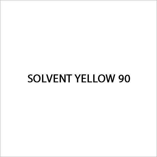 Solvent Yellow 90 Dye