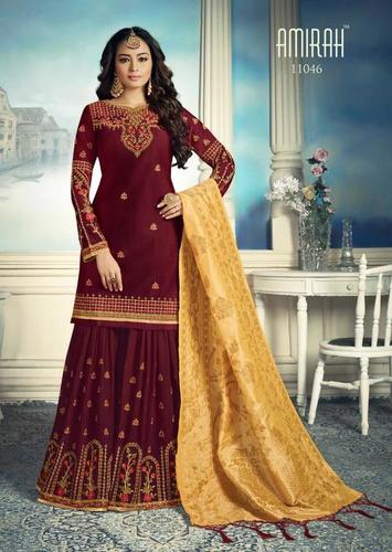 NEW SHARARA TYPE SALWAR SUITS