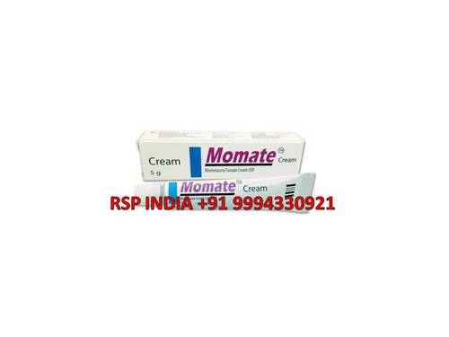 Momate Cream - 5g, Medium-Strength Corticosteroid for Eczema, Psoriasis, Allergies, Anti-Inflammatory & Anti-Pruritic Properties, 99% Purity, For Skin Inflammation Relief