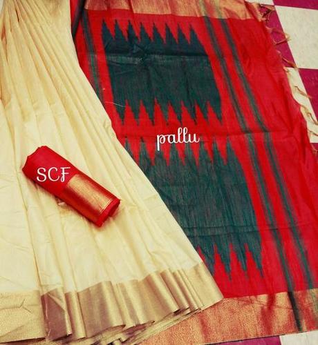 Multi Jacquard Silk Saree