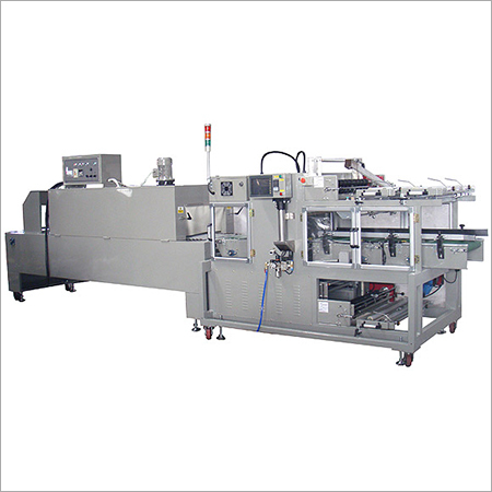 Silver Automatic Middle Speed Sealing Machine  Pe Shrink Tunnel