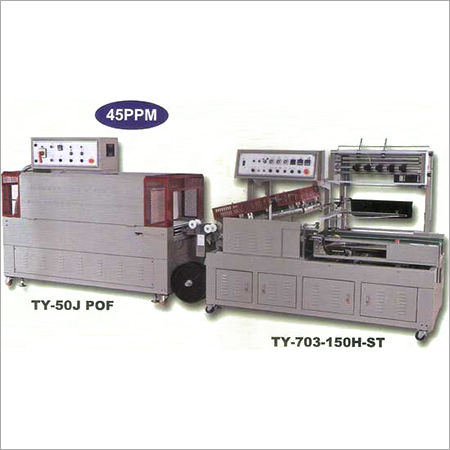 Ss Automatic Middle Speed L Bar Sealer And Shrink Tunnel