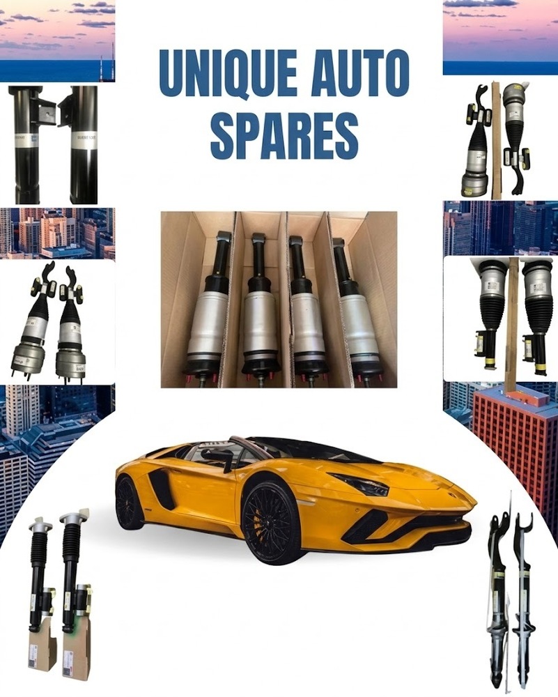Car Suspension - Color: Black