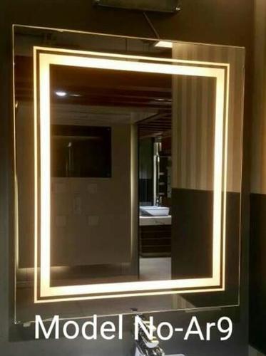 Yellow Led Mirror