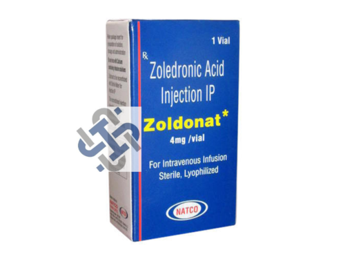 Zoldonat Zoledronic acid 4mg Injection By SURETY HEALTHCARE