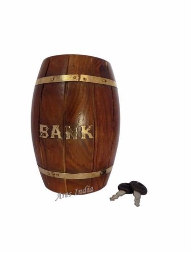 Wooden Piggy Bank