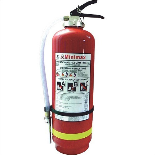 Minimax Mechanical Foam Based Fire Extinguishers By SANKET SAFETY EQUIPMENTS LLP.