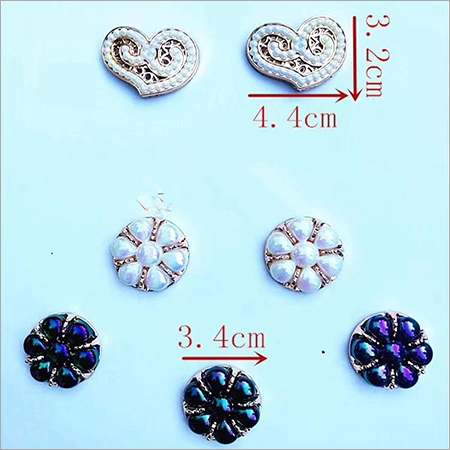 Decorative Electroplating Shoe Accessories