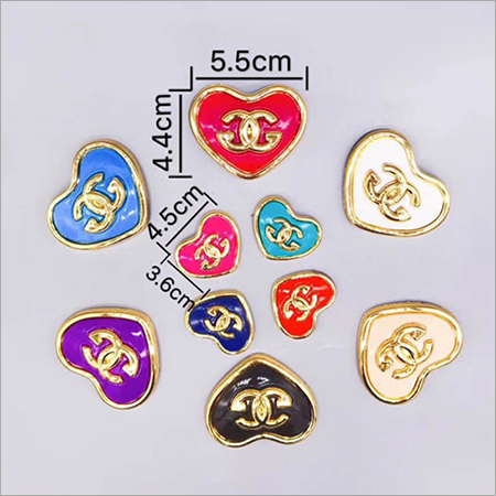 Heart Shaped Shoe Clips