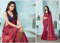 Georgette Print Sarees Online
