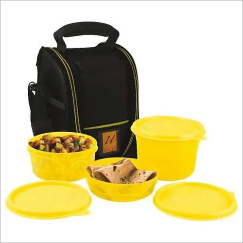 Plastic Office Lunch Box - Plastic & Stainless Steel, Various Sizes & Colors | Airtight, Leak-proof, Easy to Clean, Keeps Food Fresh for Longer Hours