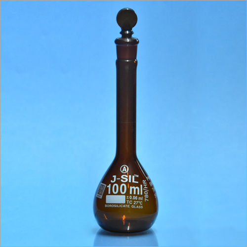 100ml Amber Volumetric Flask