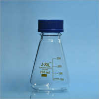 Glass 250Ml Screw Cap Conical Flask