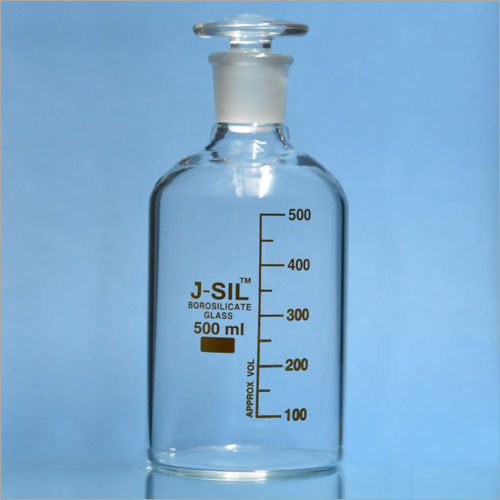 500Ml Ic Stopper Reagent Bottle Application: Laboratory