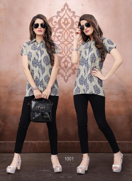 Stylish Print Short kurtis