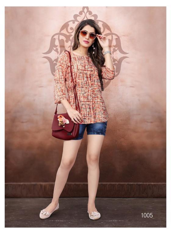 Stylish Print Short kurtis