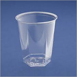 Hexa Plastic Disposable Glass