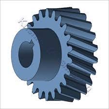 Helical Gear - Mild Steel & Cast Iron, 2" to 84" O.D., 1" to 18" Face Width | High Strength, Smooth Engagement, Enhanced Load Distribution