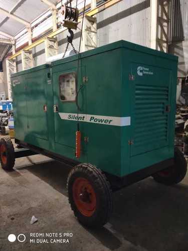 100 kva Silent Diesel Generator with Trolly