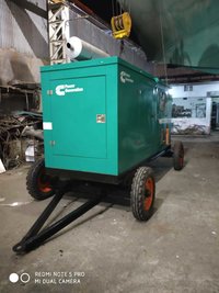 100 kva Silent Diesel Generator with Trolly