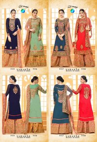 NEW HEAVY SARARA SALWAR SUITS