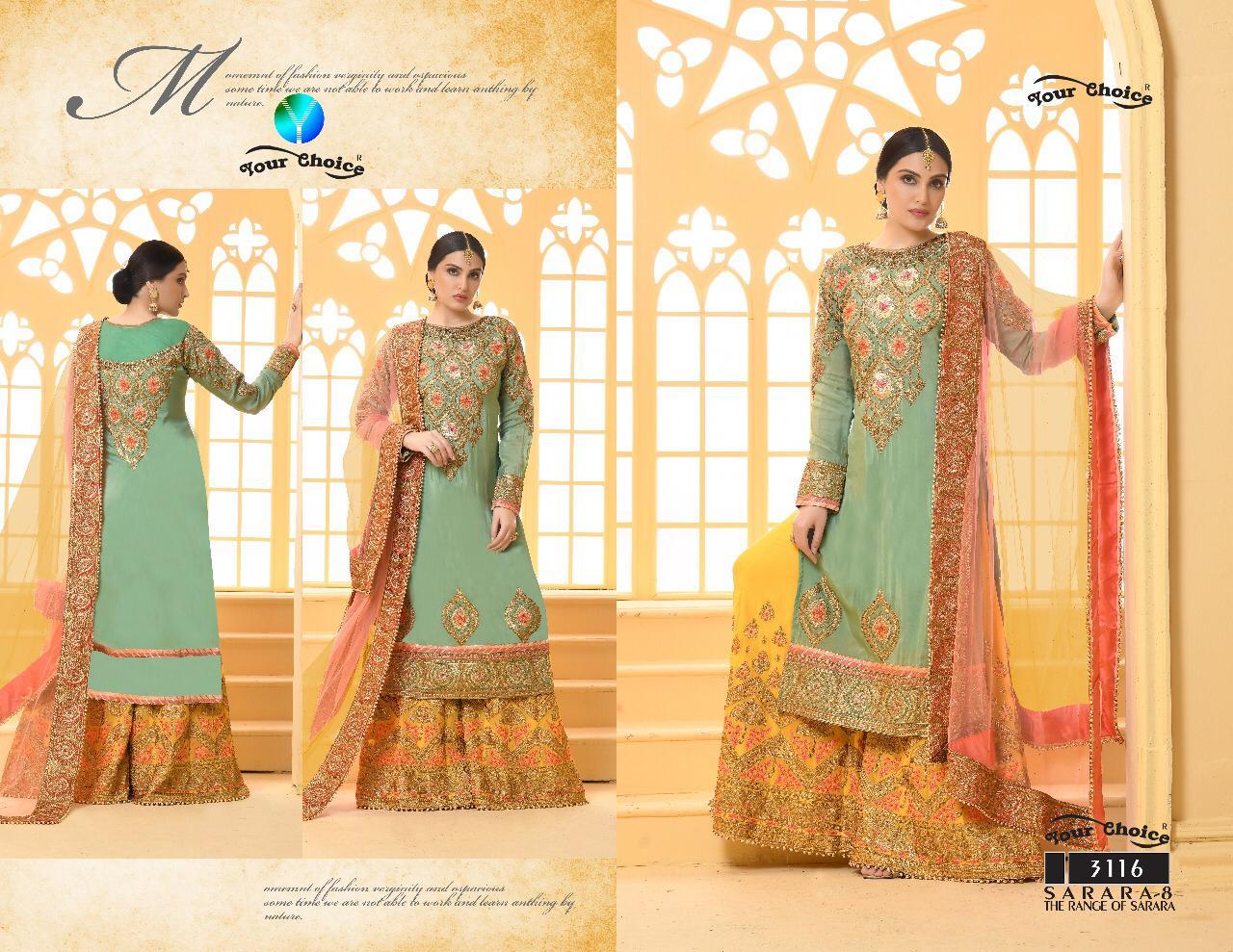 NEW HEAVY SARARA SALWAR SUITS