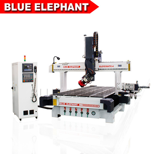 Vacuum Cleaning System China Linear Atc Wood Cnc Router 1530 3D Engraving Machine For Furniture Cabinets