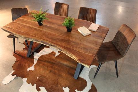 ive edge dining table