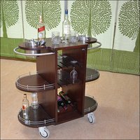 Bar Trolley With Ice Bucket