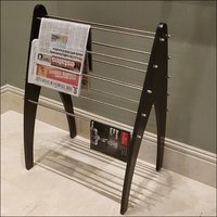 Wooden Newspaper Stand