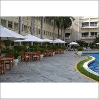 Swimming Pool Side Table Set