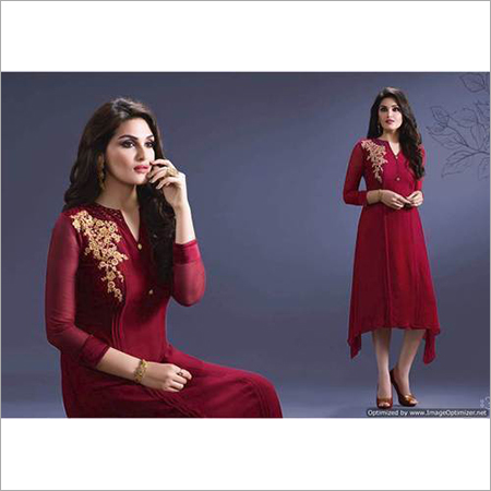Stone Work Kurti